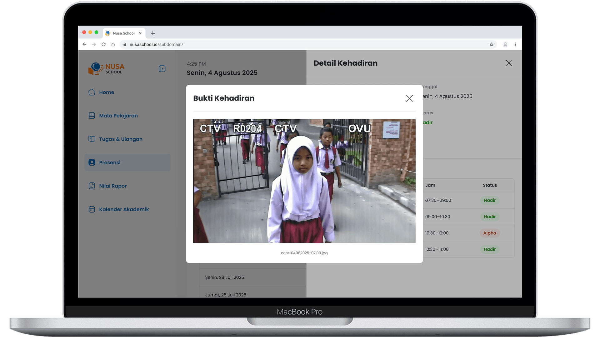 Dashboard Alif Works Web