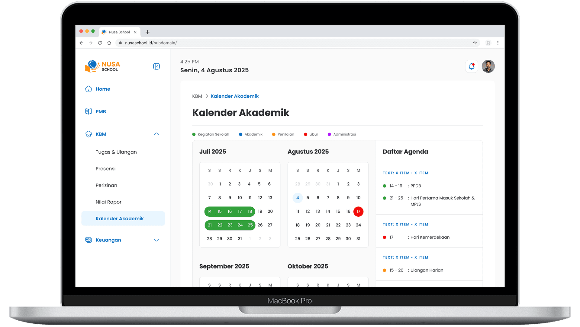 Dashboard Alif Works Web